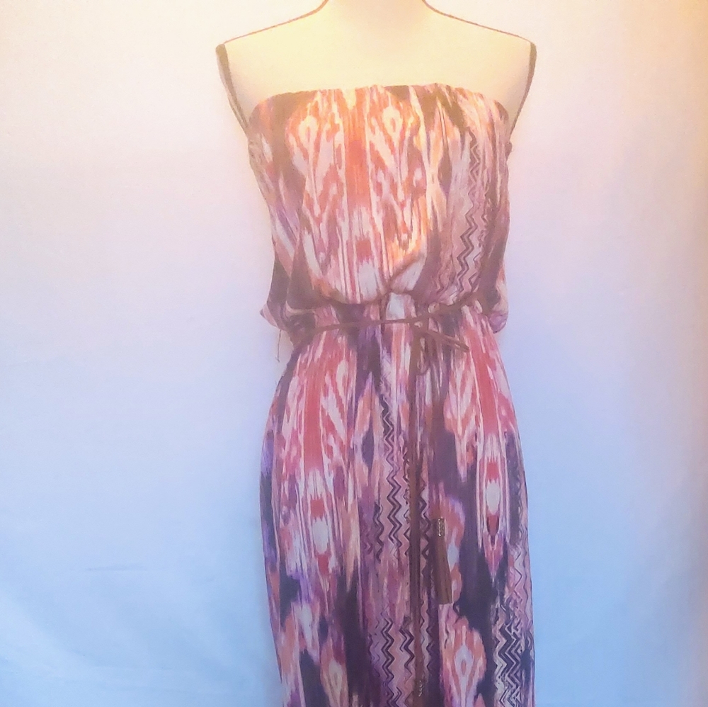 Ruby Rox Strapless Maxi - image 1